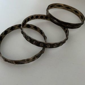 Navajo Three Bangle Set